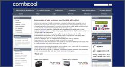 Desktop Screenshot of combicool.dk