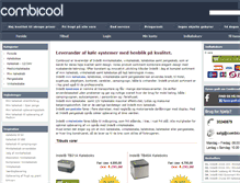 Tablet Screenshot of combicool.dk